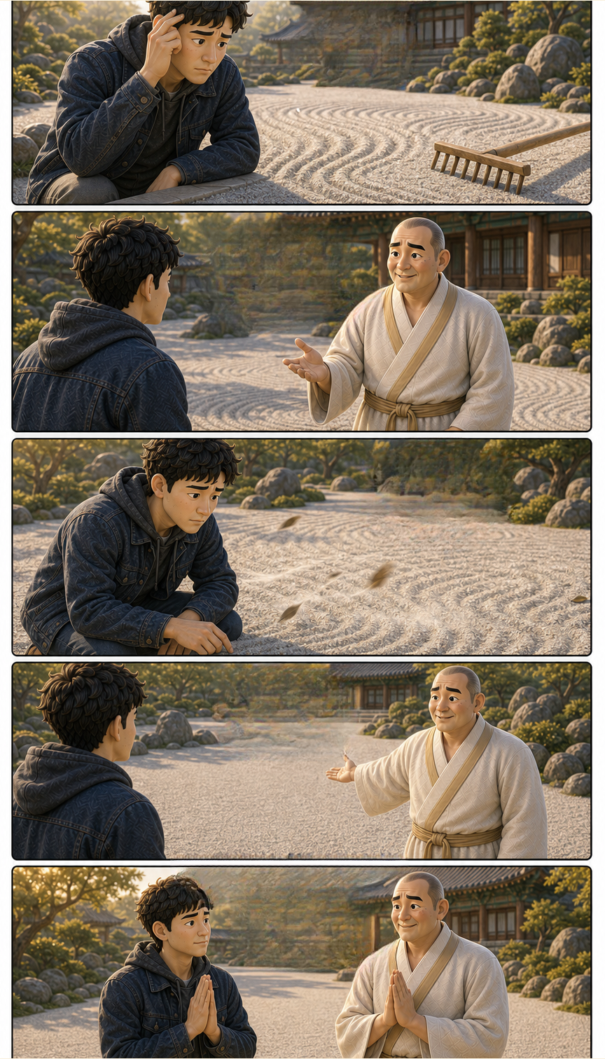 생각의 바탕을 살피는 마음 카툰