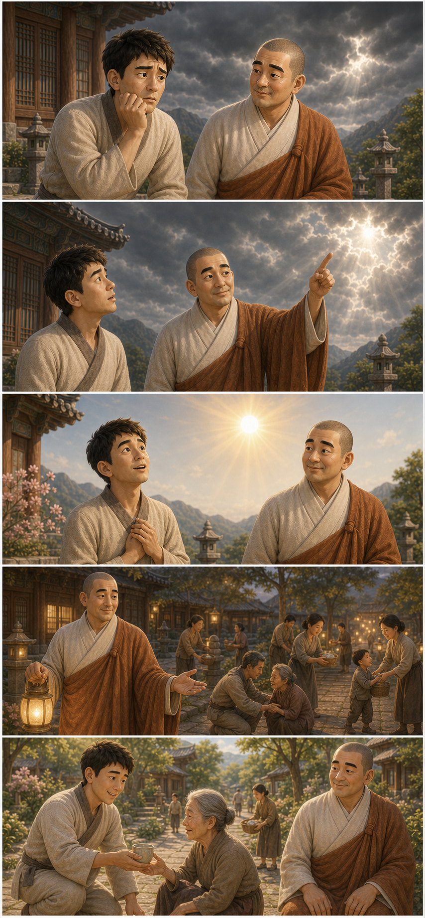 견성은 본래 여래임을 깨닫고 보살행으로 드러내는 일입니다 카툰