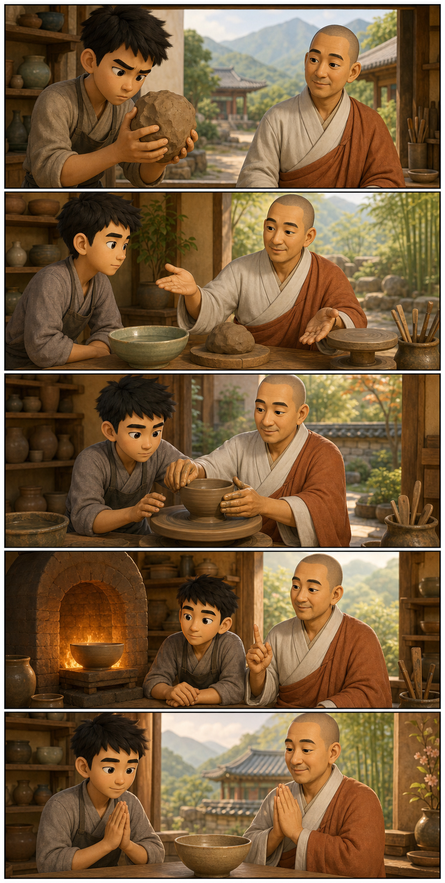 Buddha-naturen observeras utan att klänga serie