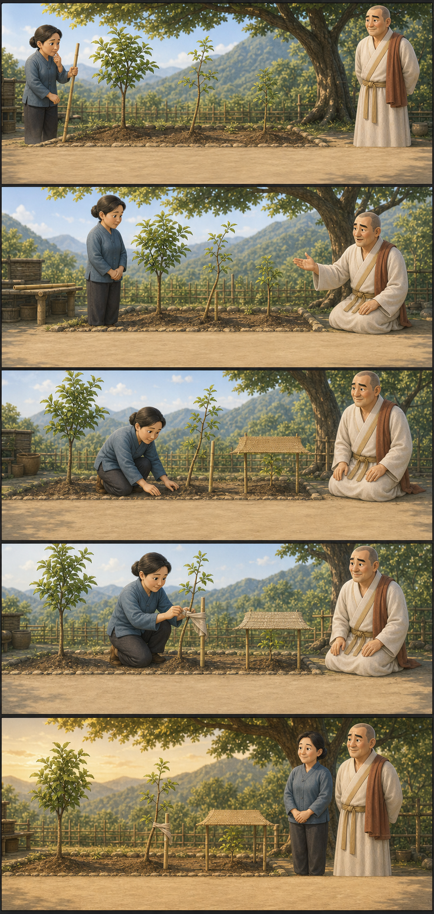 지혜는 누구도 버리지 않습니다 카툰