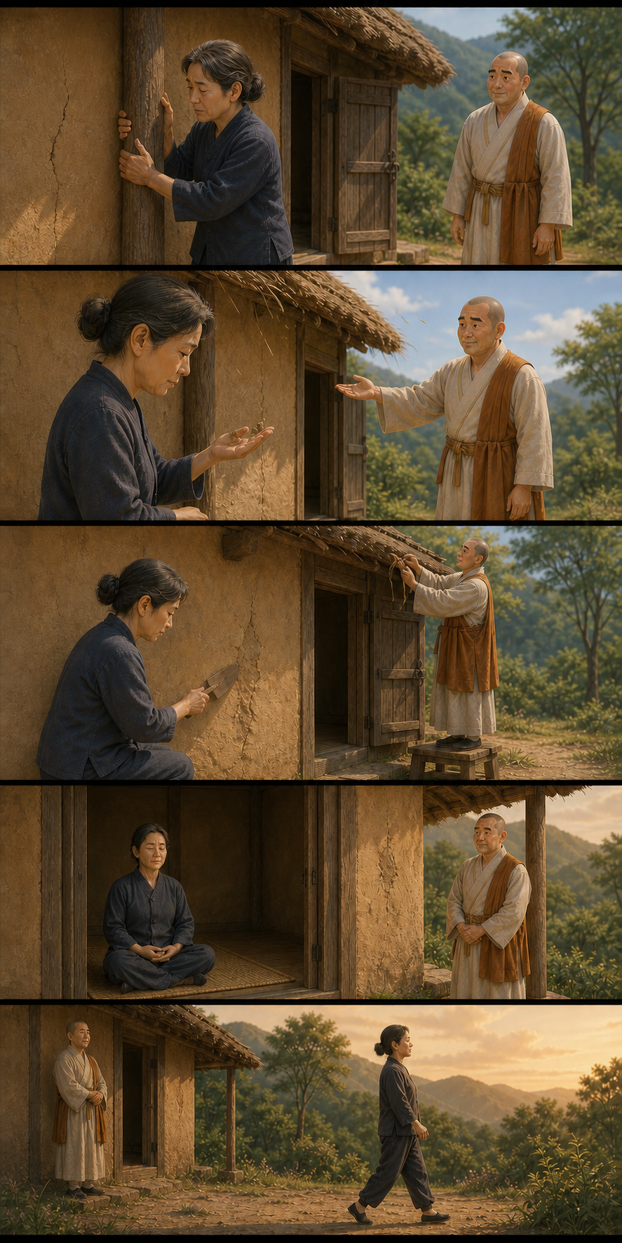 ดูแลร่างกายโดยไม่ยึดติดกับมัน การ์ตูน