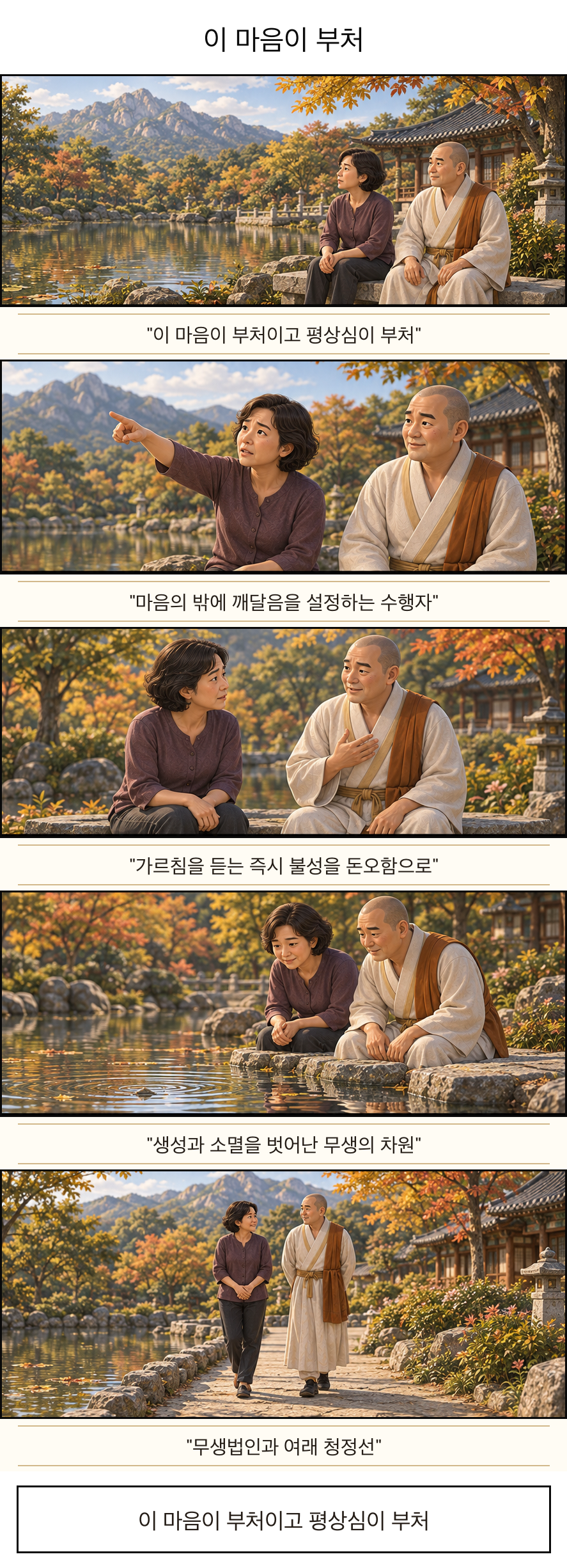 이 마음이 부처 카툰